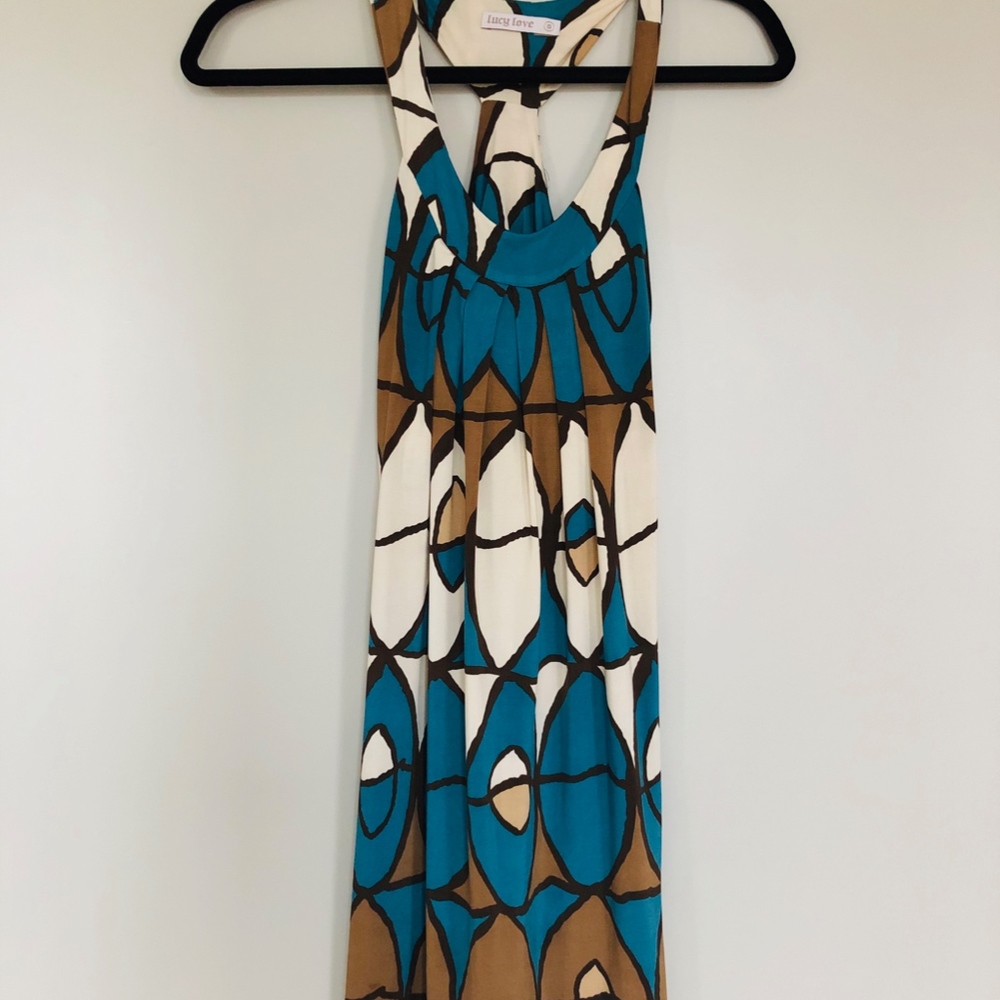 Lucy Love Surfer Tank Dress Small (S)
